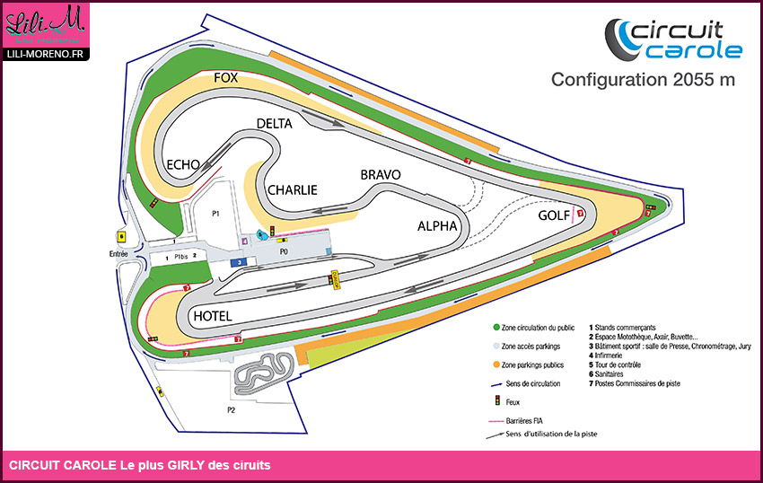 UN MOIS, UN CIRCUIT CIRCUIT CAROLE, le plus « Girly » des circuits moto