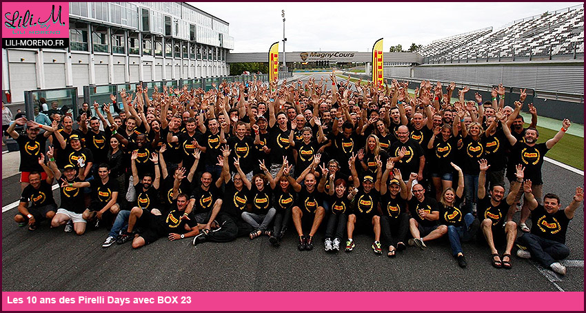 Les 10 ans des Pirelli Days avec BOX 23