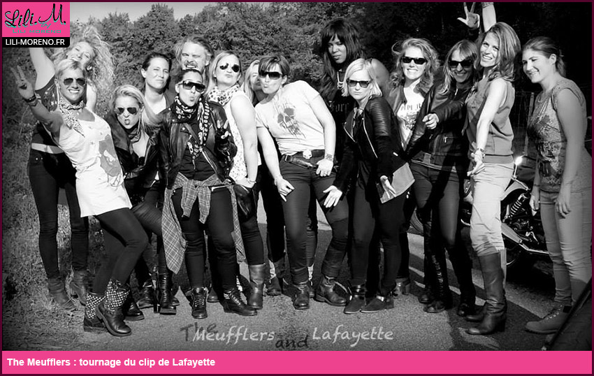 The Meufflers : tournage du clip de Lafayette